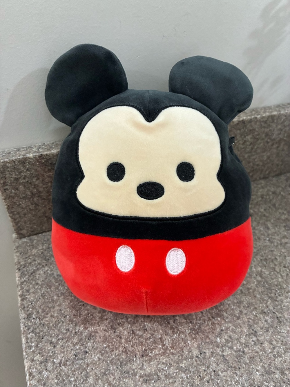 Disney Black, Cream & Red Mickey Mouse Plush Squishmallow